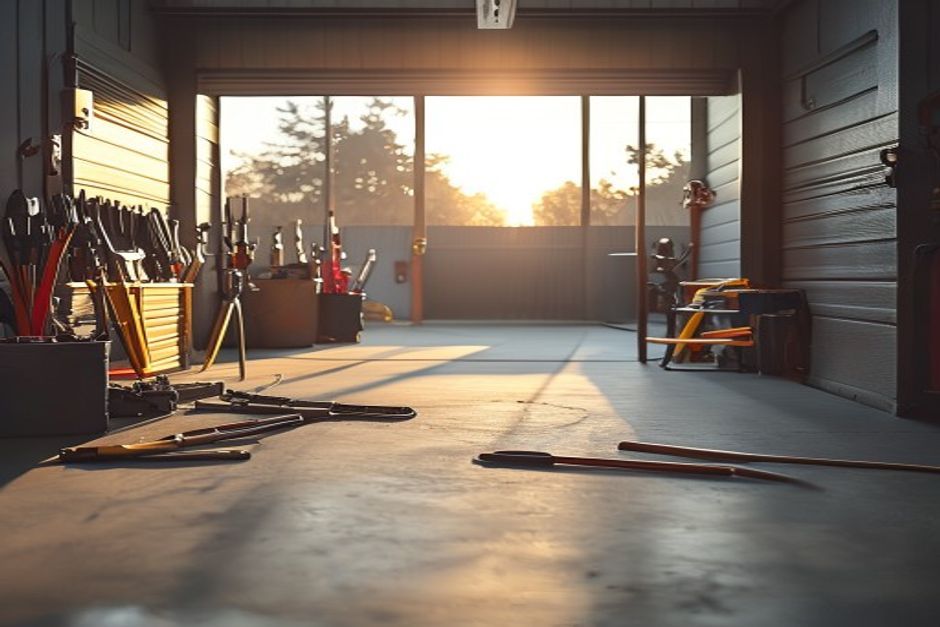 George Sanchez Brothers Garage Door Repairs Inc — professional Garage Door Repair in Redmond, branded work van and team — Garage Door Repair near me